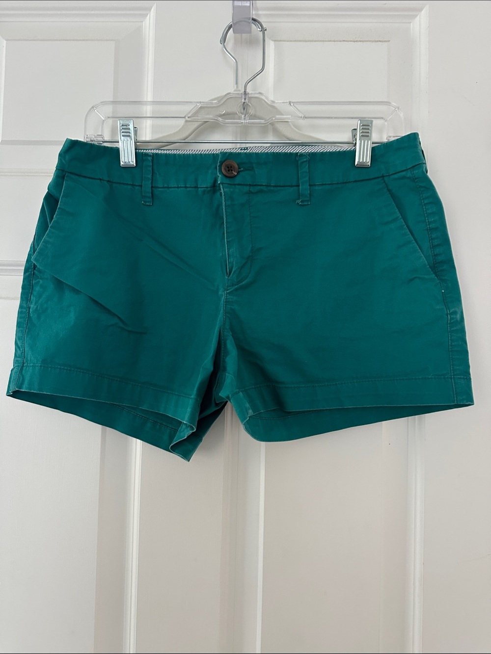 Old Navy Teal Women's Cotton Blend Shorts